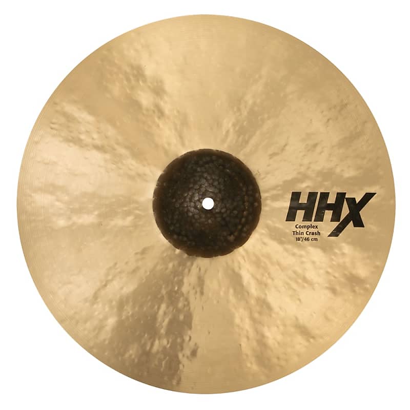 Sabian 18" HHX Complex Thin Crash Cymbal image 1