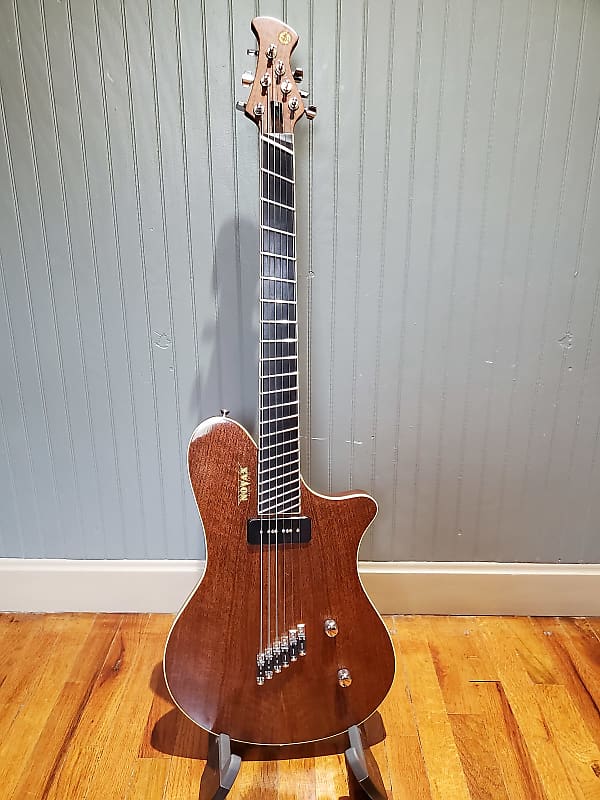 Novax Guitars [Ralph Novak fanned fret] AX6 semihollowbody Reverb