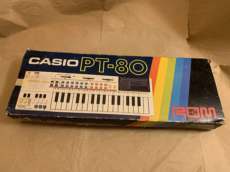 Casio PT-31☆セミアナログ式シンセサイザー☆昭和レトロ☆日本製☆ 89 Casio Synthesizer Royalty-Free Images, Stock Photos