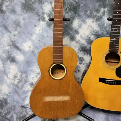 Two Luthier Repair Project Guitars Hondo USA U-Fix As is One Price for both! image 2