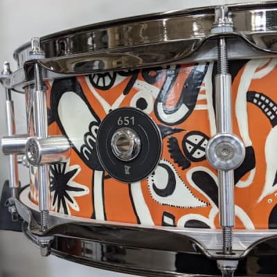 651 Drums 5x14" Local Artist Series Maple Snare Drum image 2