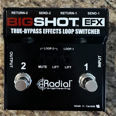 Radial BigShot EFX True-Bypass Effects Loop | Reverb