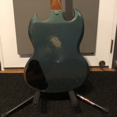 Gibson Melody Maker 1967 Pelham Blue (now looks green) image 3