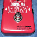 EBS Drive Me Crazy Overdrive Distortion Pedal Mint with Box