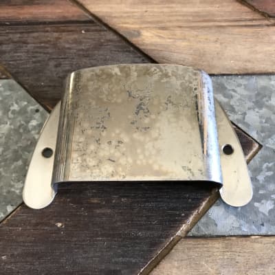 Real Life Relics Fender® Aged Chrome 51 Precision P Bass® Pickup Cover 0033167049   [G2] image 1