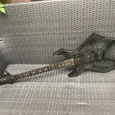 B.C. Rich Warlock / Left hand handed lefty / NJ Neck-Thru series Made In japan 24 frets floyd rose image 10