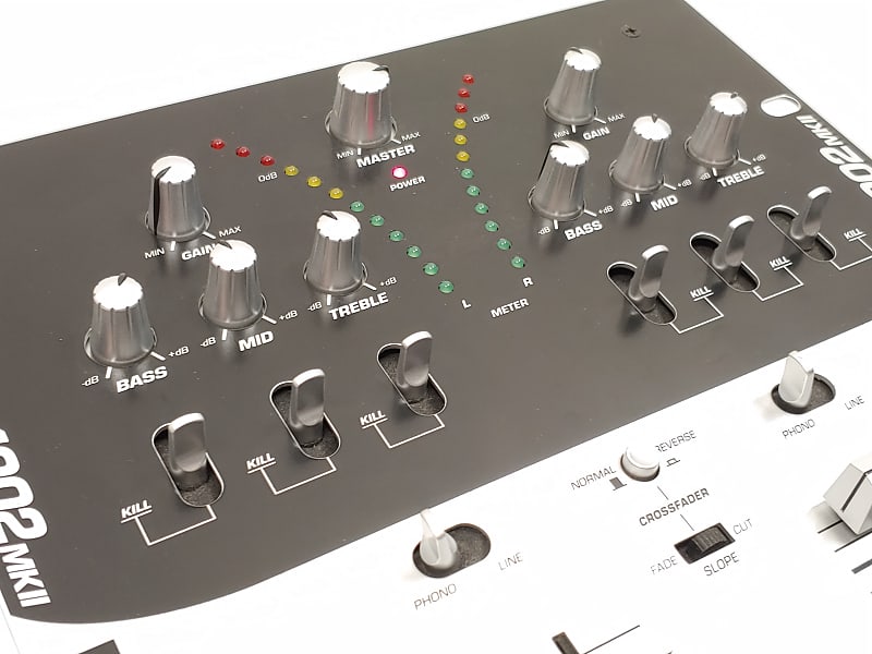 Numark DM1002 MKII DJミキサー Numark Dm1002mkii 2 Channel Dj Mixer NO ADAPTER | eBay