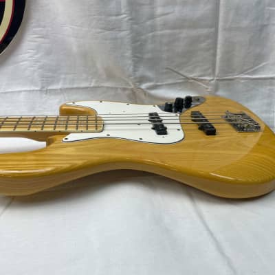 Fender JB-75 Jazz Bass 4-string J-Bass with Case (a little beat!) - MIJ Made In Japan 1995 - 1996 - Natural / Maple Fingerboard image 12
