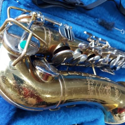 Buescher Elkhart Alto Saxophone with case, USA image 6