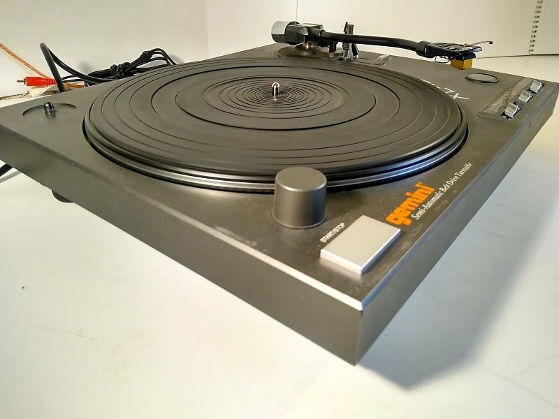 *NEW* IN BOX- GEMINI XL-100 SEMI-AUTOMATIC good BELT DRIVE PITCH CONTROL TURNTABLE