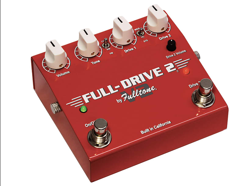 Fulltone Fulldrive Full-Drive V2 Distortion/Overdrive Guitar Effect Pedal image 1