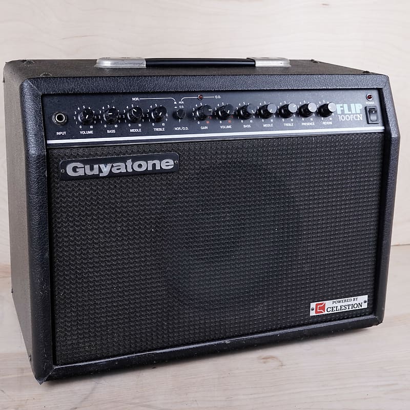 Guyatone Flip 100FCN Black Guitar Combo Amplifier w/ Celestion Speaker 100V  Made in Japan MIJ