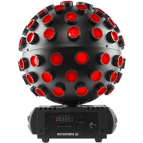 Chauvet Rotosphere Q3 LED Mirror Ball Effects Light image 1