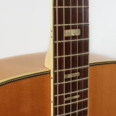 Vintage Epiphone FT-150BL Dreadnought Acoustic Guitar image 4