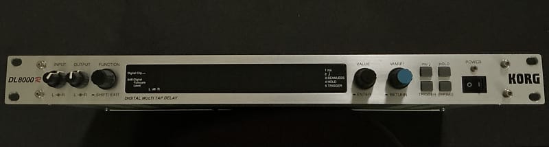 Korg DL8000r Stereo Multi-tap Digital Delay | Reverb
