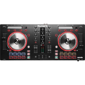 Numark Mixtrack 3 All-In-One Controller Solution With DJ Headphones + Hosa Stereo Cables image 2