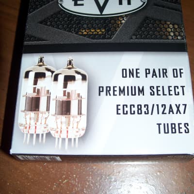 EVH 5150 (Eddie Van Halen) Premium Select ECC83 / 12AX7 Vacuum Tubes NOS NIB image 1