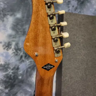 1964 Kingston by Kawai Model S1T Guitar Pro Setup Original Hard Shell Case image 8