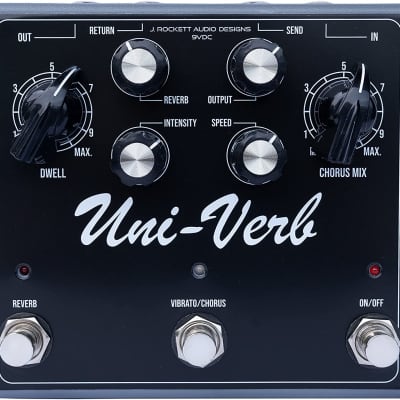 J. Rockett Audio Designs Uni-Verb Electric Guitar Effect Pedal for sale