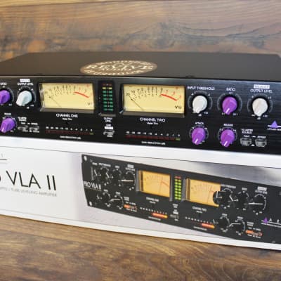 PRO VLA II 2チャンネル オーディオコンプレッサー Pro VLA II 2-Channel Tube / Opto Compressor | ART Pro Audio