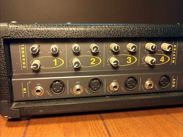 Squier 4 channel pa system sales