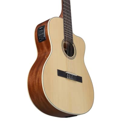 Alvarez - RC26HCE Regent Series - Classical Hybrid Acoustic-Electric Guitar - Natural - w/ Deluxe Gigbag image 2