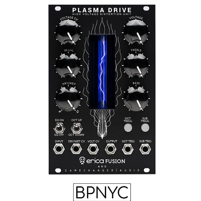 Erica Synths/Gamechanger Audio PLASMA DRIVE Xenon Tube Distortion Module image 1
