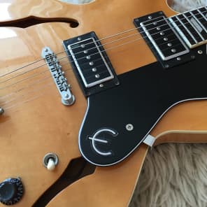 1995 Epiphone Riviera Natural w/ Gibson P-94 Pickups Nick