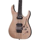 Schecter Guitar Research Banshee Elite-6 with Floyd Rose and Sustainiac Electric Guitar Regular Gloss Natural