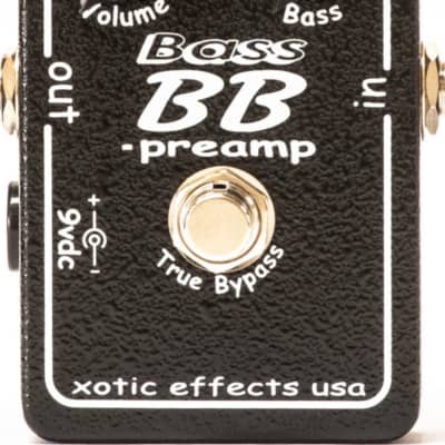 Xotic Bass BB Preamp V1.5 Bass Distortion Booster Effects Pedal