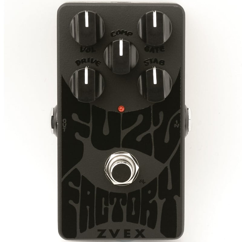 Zvex Limited Edition Black on Black Vertical Fuzz Factory Zvex Limited Edition Black on Black Vertical Fuzz Factory