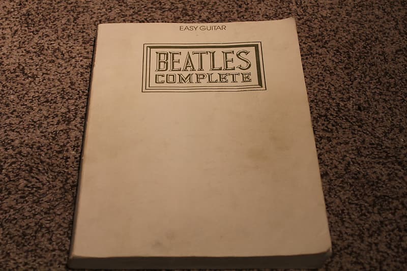 Beatles Complete, Easy Guitar Sheet Music Book & | Reverb Canada