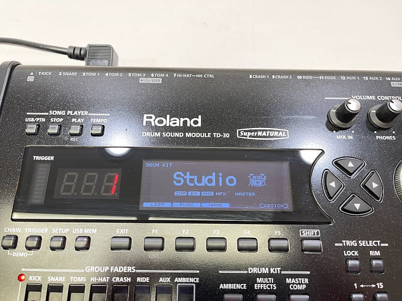 ー品販売 Roland TD-30 ※音源モジュールのみ - 電子ドラム 