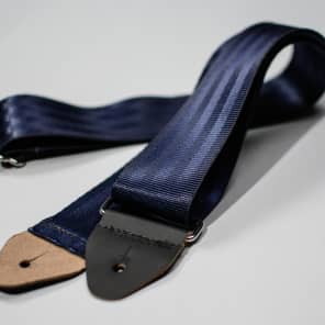 Reverb Seatbelt Guitar Strap - Blue - Made in the USA image 1
