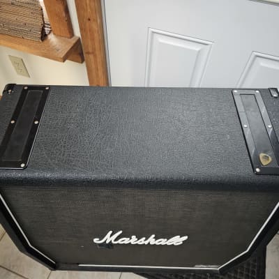 Marshall 1960AV Vintage 280-Watt 4x12" Angled Guitar Speaker Cabinet 1990 - Present - Black image 3