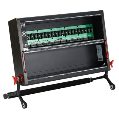 Arturia RackBrute 6U Armored Noir Eurorack Case Enclosure with Military-Grade Power Rail, Multi-Position Configuration, and Power Supply (Black) image 1