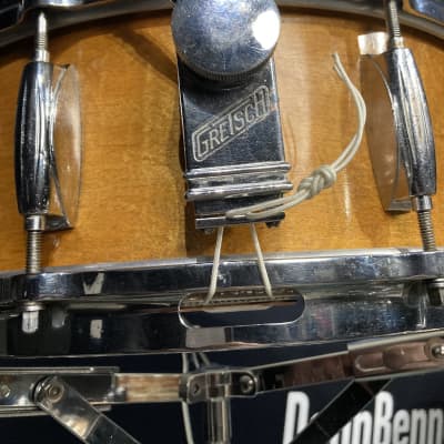 Gretsch - 14x5" Snare Drum 1960's - Natural image 9