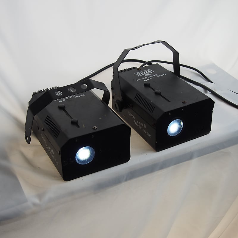 Chauvet Gobo Zoom LED 2.0 LOT OF TWO lights that will accept Reverb