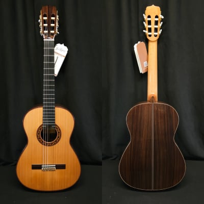 Jose Ramirez Cedar Estudio 140 Classical Nylon String Guitar w/ Logo'd Hard Case image 2