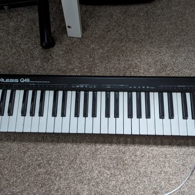 Alesis Q49 MKII 49-Key USB MIDI Keyboard Controller 2021 - Present - Black