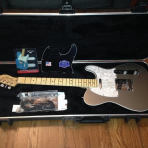 Fender 60th Anniversary American Deluxe Telecaster Tungsten Silver with Upgrades! image 11
