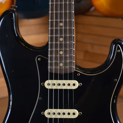 Fender Custom Shop Limited Edition '60 Stratocaster Relic Poblano Aged Black image 9