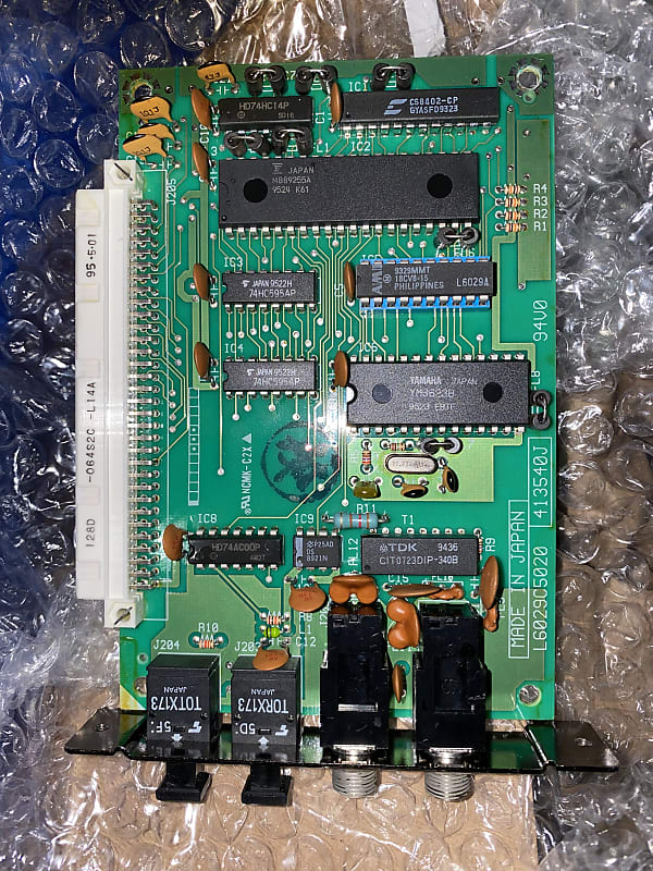 Digital I/O AES EBU expansion card for Akai S2800 S3000 S3200