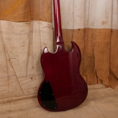 Immagine Burny SG Bass EB-3 1990's Cherry Red - 7