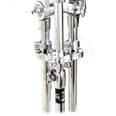 Double Tom Drum Stand - GRIFFIN Cymbal Holder Mount Arm Duel Percussion Hardware image 9