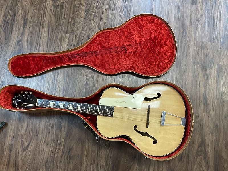 Silvertone Arch top Guitar | Reverb