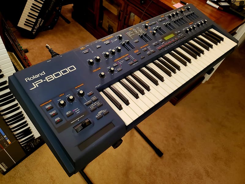 ROLAND JP8000 FULLY SERVICED LEGENDARY SYNTHESIZER IN AMAZING CONDITION!