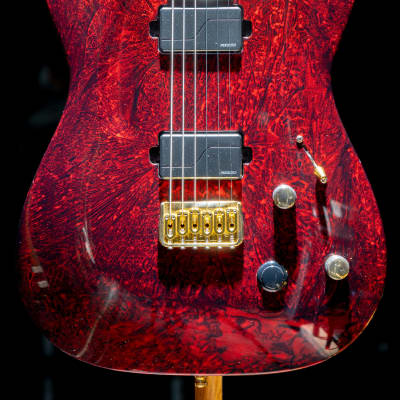 Aristides T/0 | Deep Ruby Red Marble | electric guitar image 3