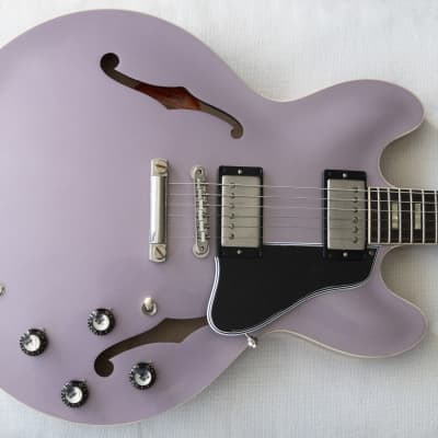 Gibson Custom Shop PSL 1964 ES-335 Semi-hollow Reissue VOS - 2021 - Heather Poly Metallic - MINT image 5