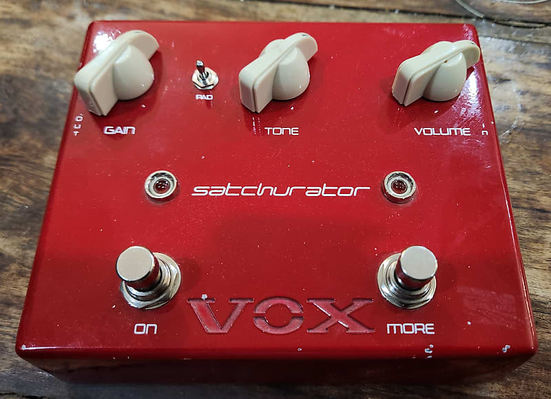 Vox Satchurator Joe Satriani Signature Distortion Pedal